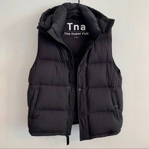 TNA Super Puff Vest, Black